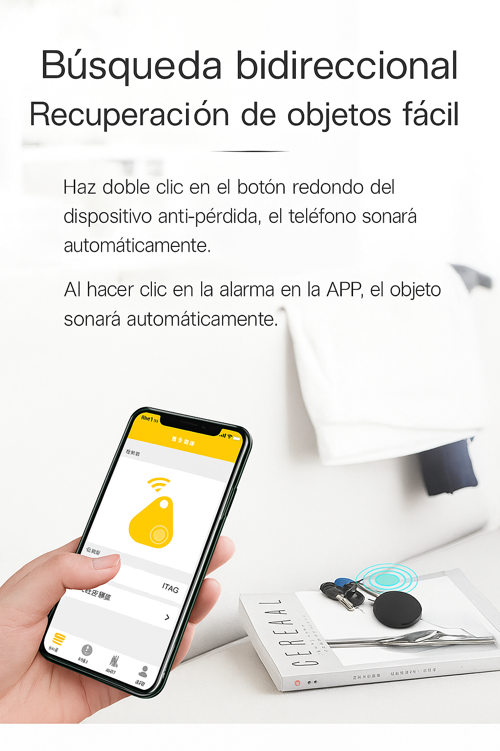 Mini Localizador GPS Antipérdida para perros y gatos