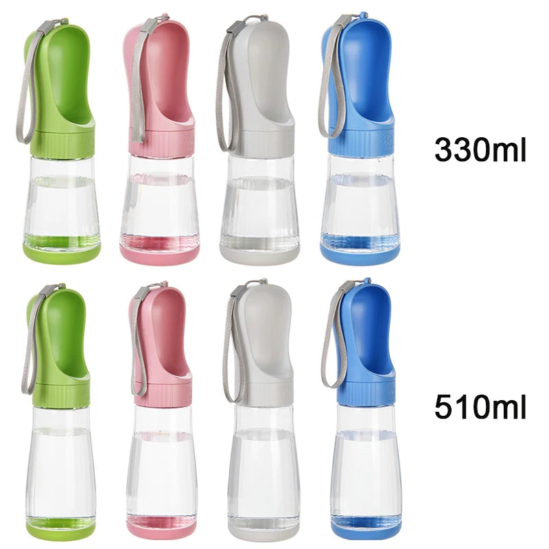 Botella Portátil para perros-Hidratación facil en Paseos y viajes.