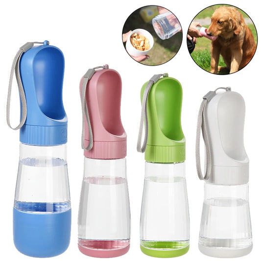 Botella Portátil para perros-Hidratación facil en Paseos y viajes.